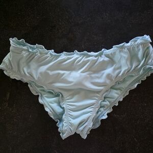 Hobie Blue Bikini Bottom with Ruched Sides